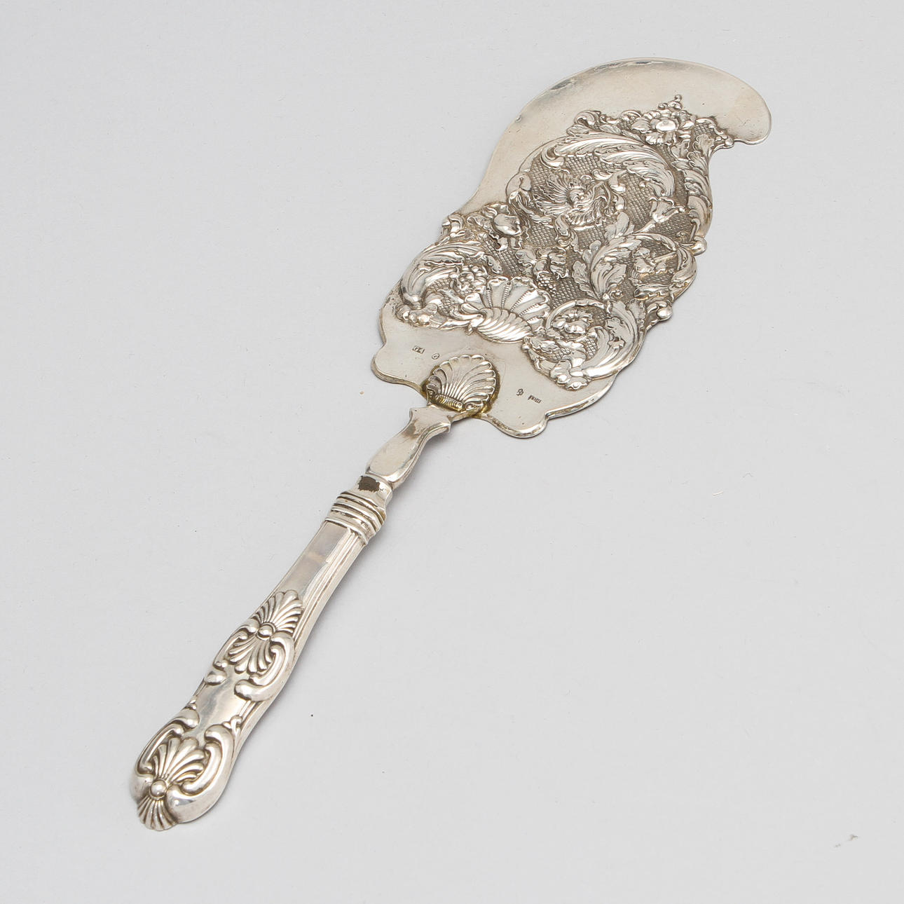 FISKSPADE, silver, IDB Göteborg 1837, 107g.