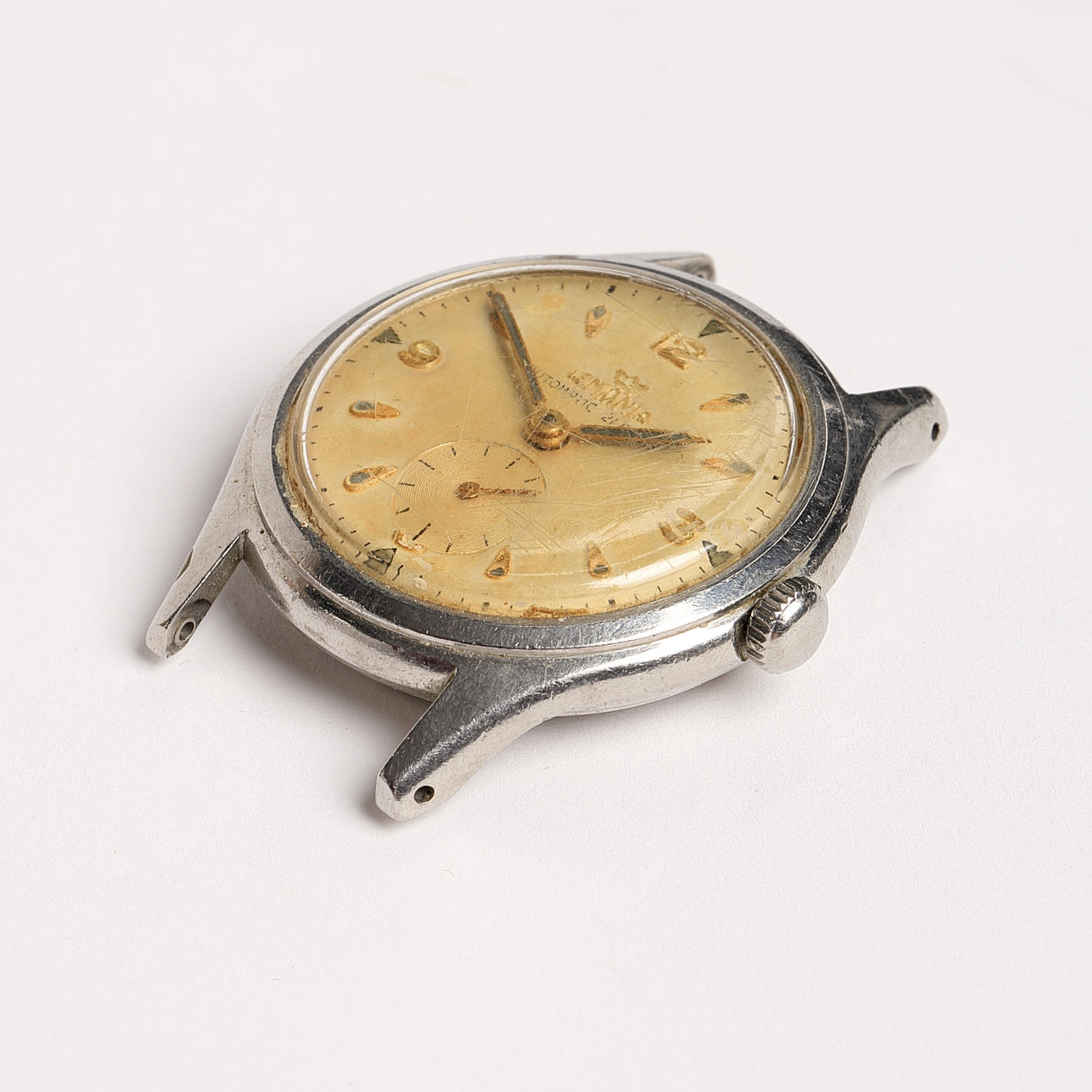 MEN'S BRACELET, Lemania, automatic, steel.