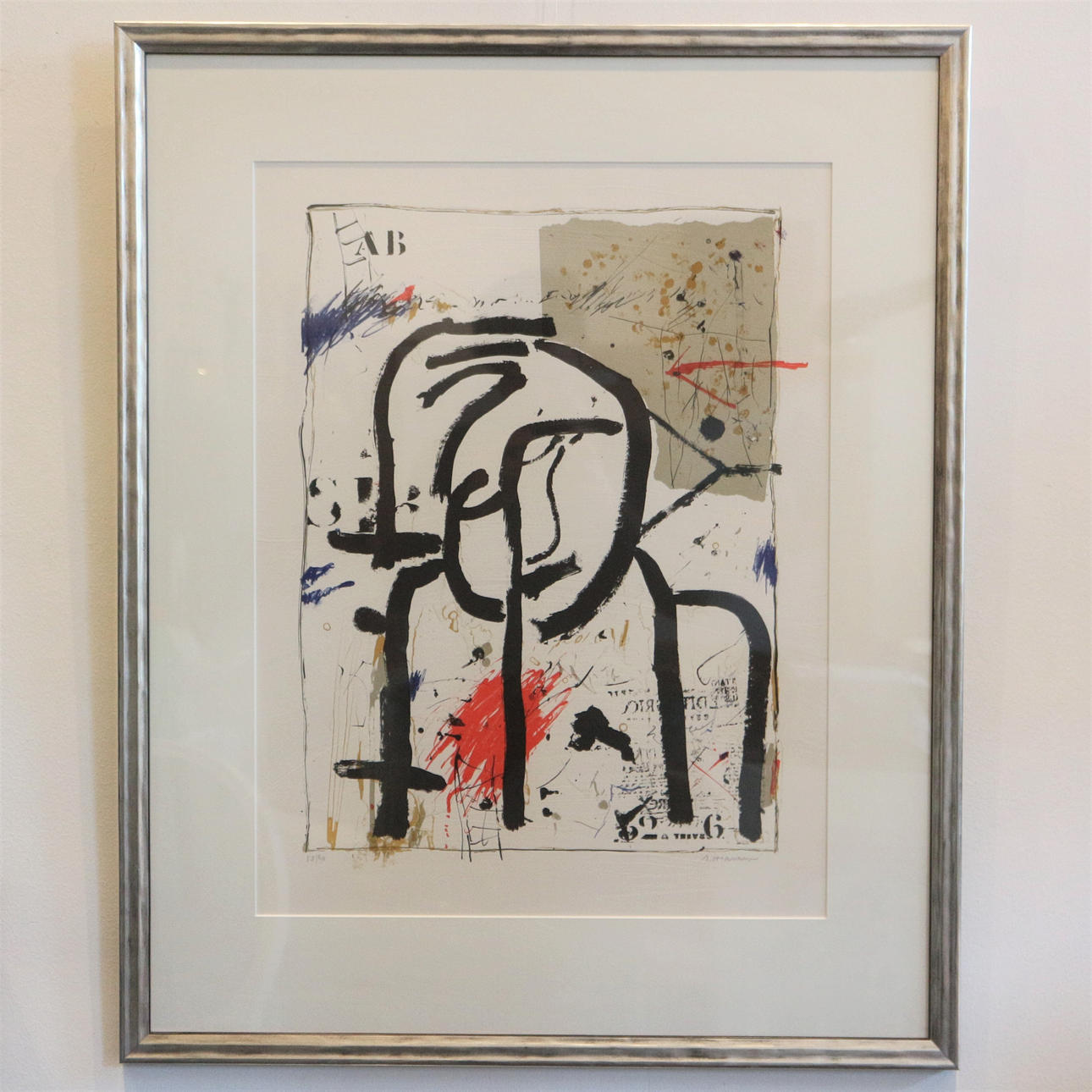 JAMES COIGNARD. ETCHING SANS TITRE.