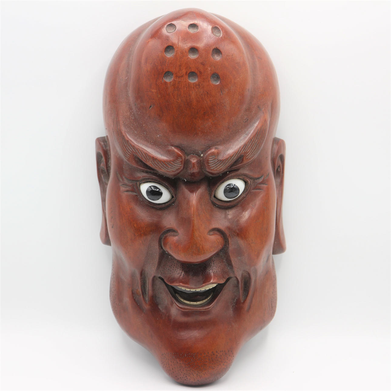 WOOD MASK CHINESE ANTIQUE.