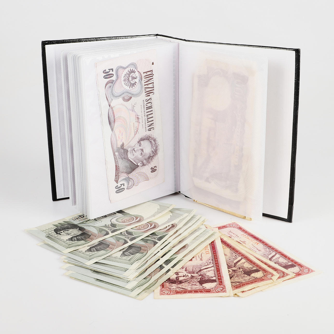 SEDLAR, olika valörer, Europa.