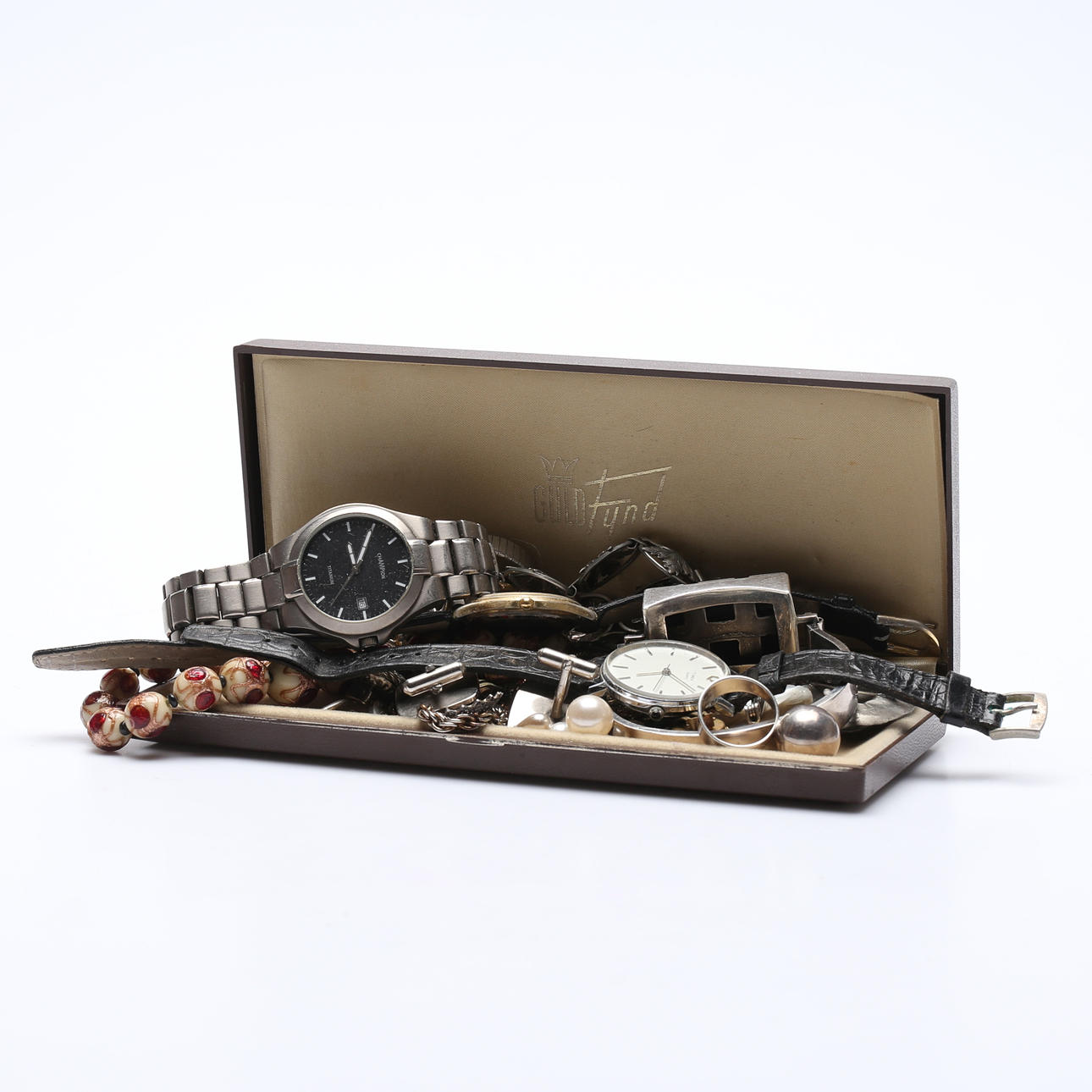 JEWELERY AND WATCHES, including silver.