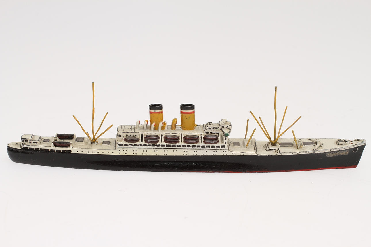 WIKING MODELLSCHIFFE HAMBURG i METALL.