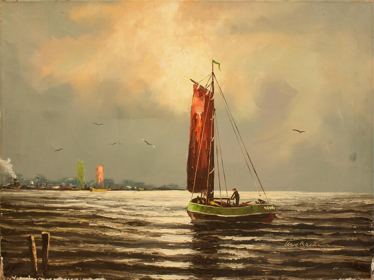 UWE BACHMANN. Fischer auf See.