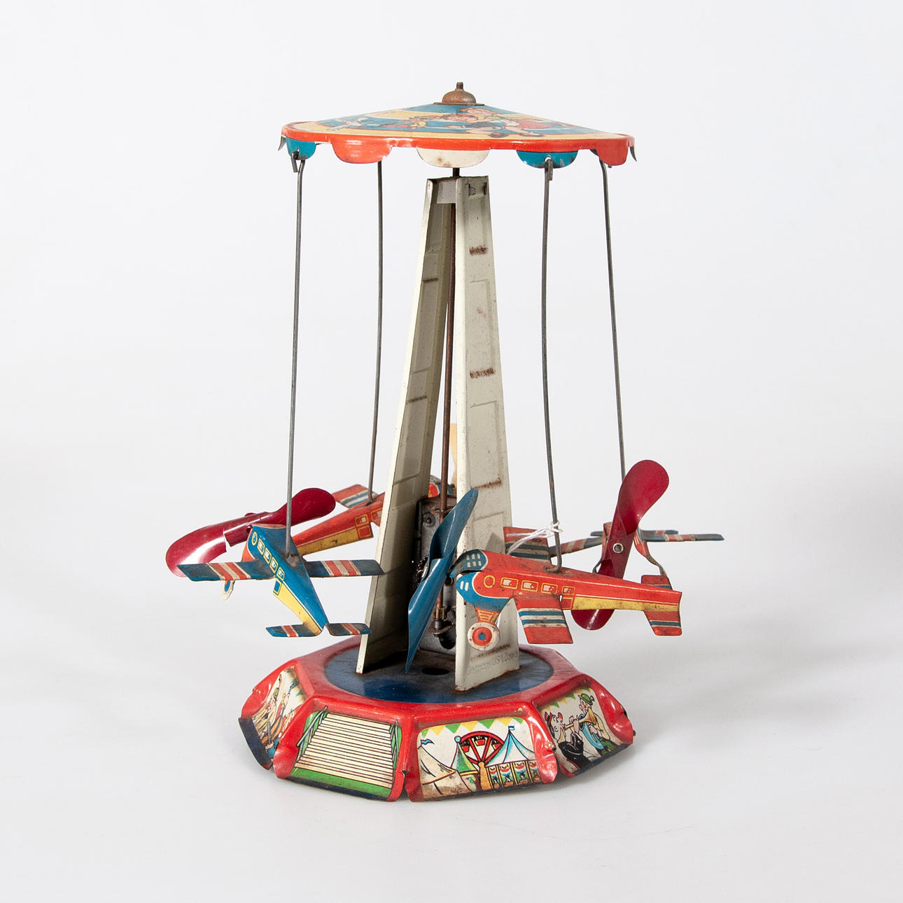 CAROUSEL, with airplane, Germany, made in us zone.