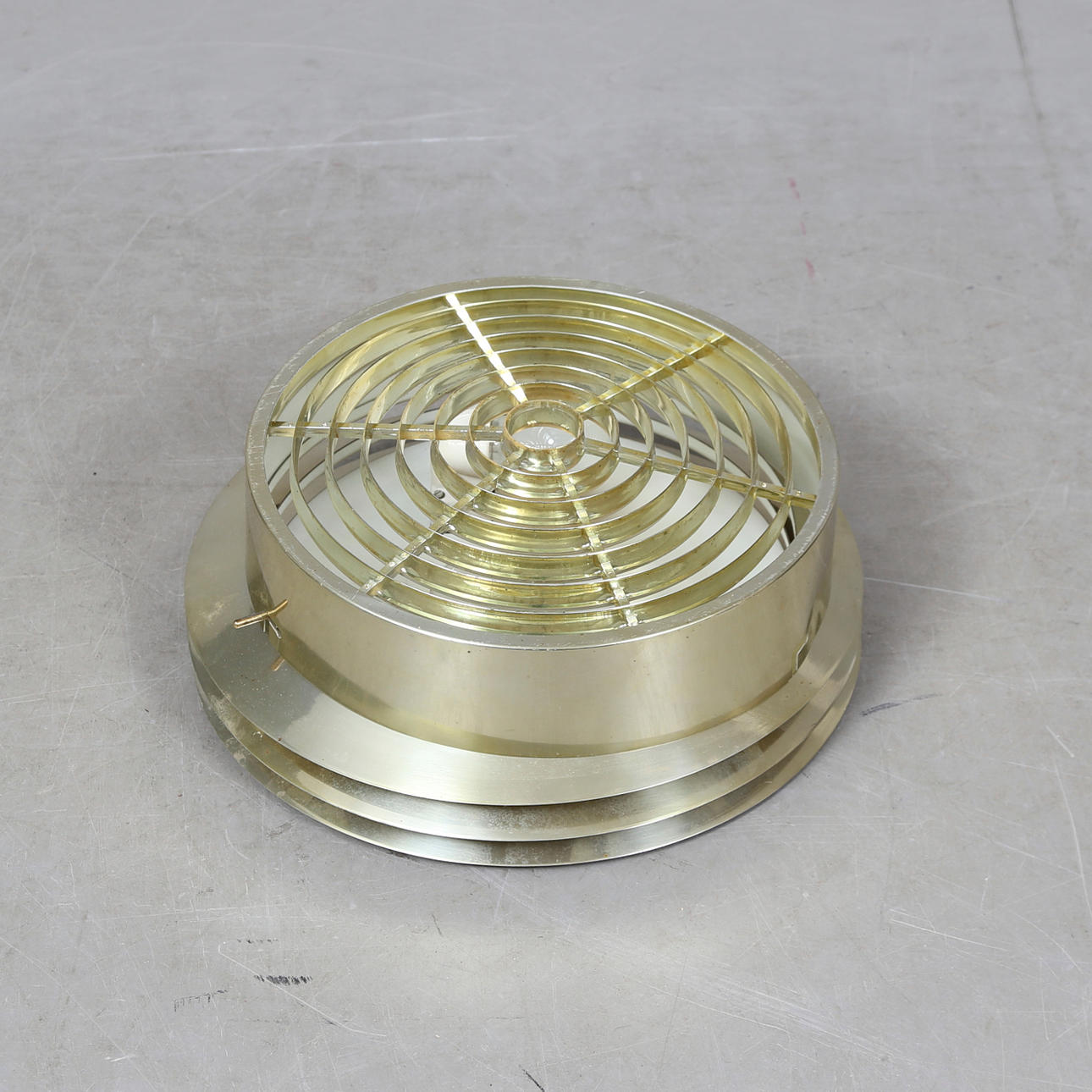 CEILING LAMP, brass, Hans Agne Jakobsen, Markaryd, diameter approx. 40 cm.