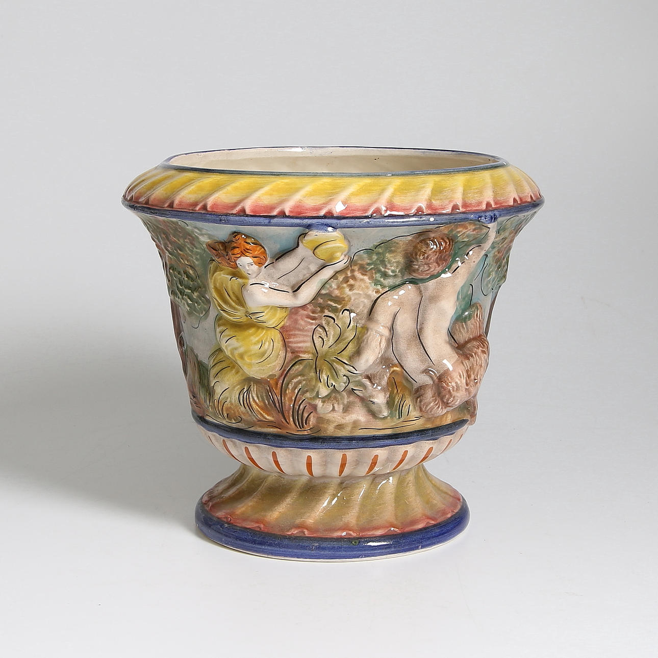 YTTERFODER, majolika, jugend, 1900-talets början.