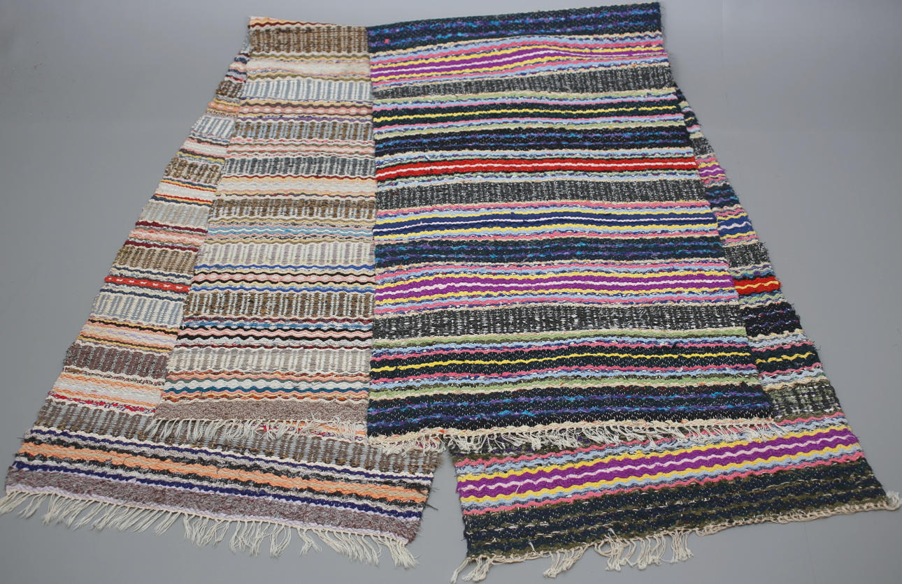 TRASMATTOR 2 st, ca 320x78 cm, 1900-tal.