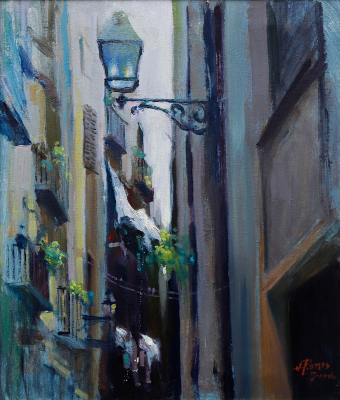 JULIO RAMOS VICEDO. Urban view.