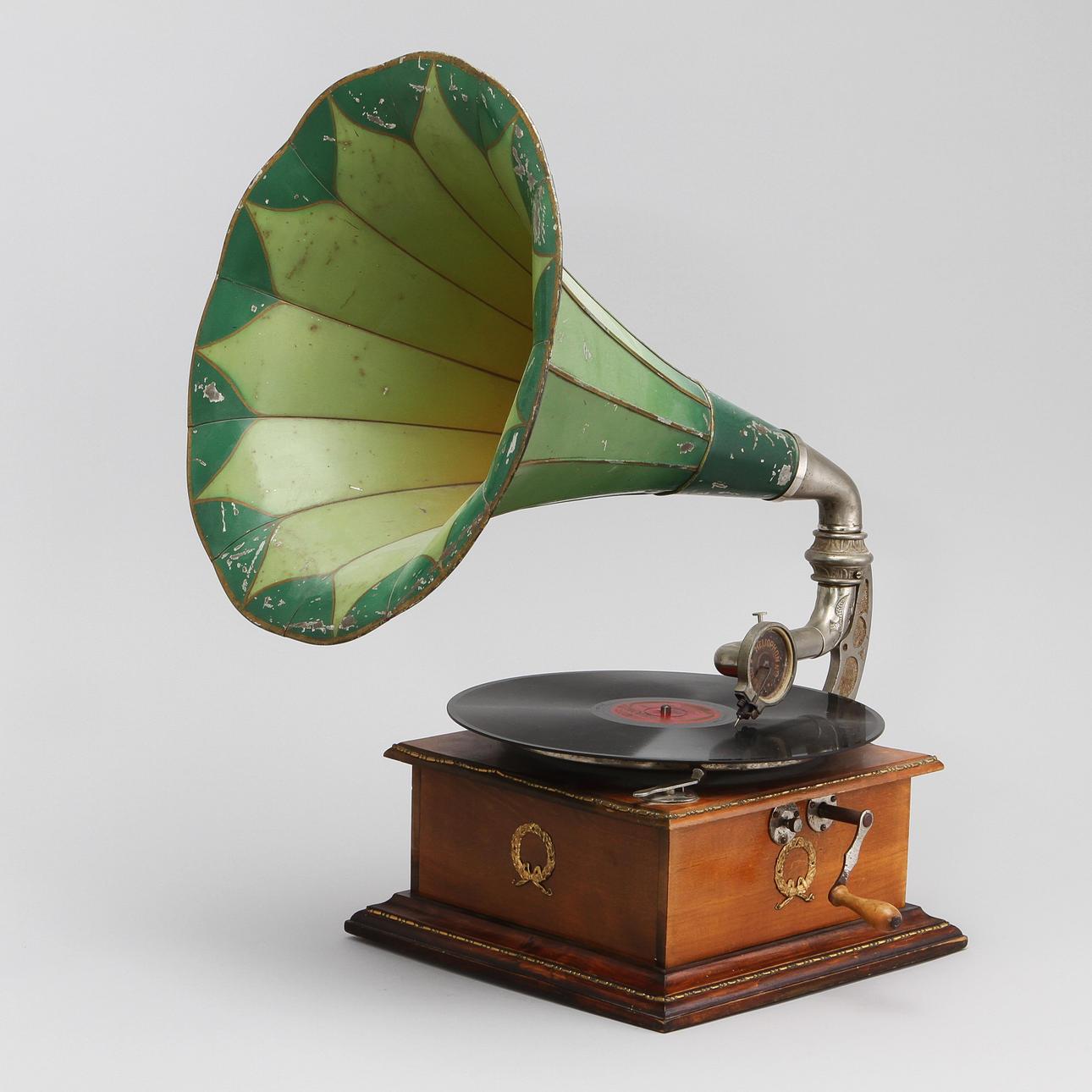 TRATTGRAMOFON, Heliophon No2, Perplex, 1900-talets första hälft.