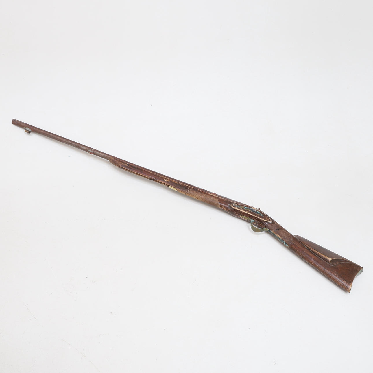 RIFLE, percussion lock, 19th century.