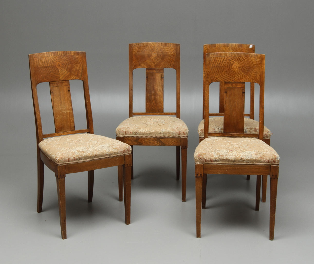 STOLAR, 4 st, Svenska möbelfabriken, tidigt 1900-tal.