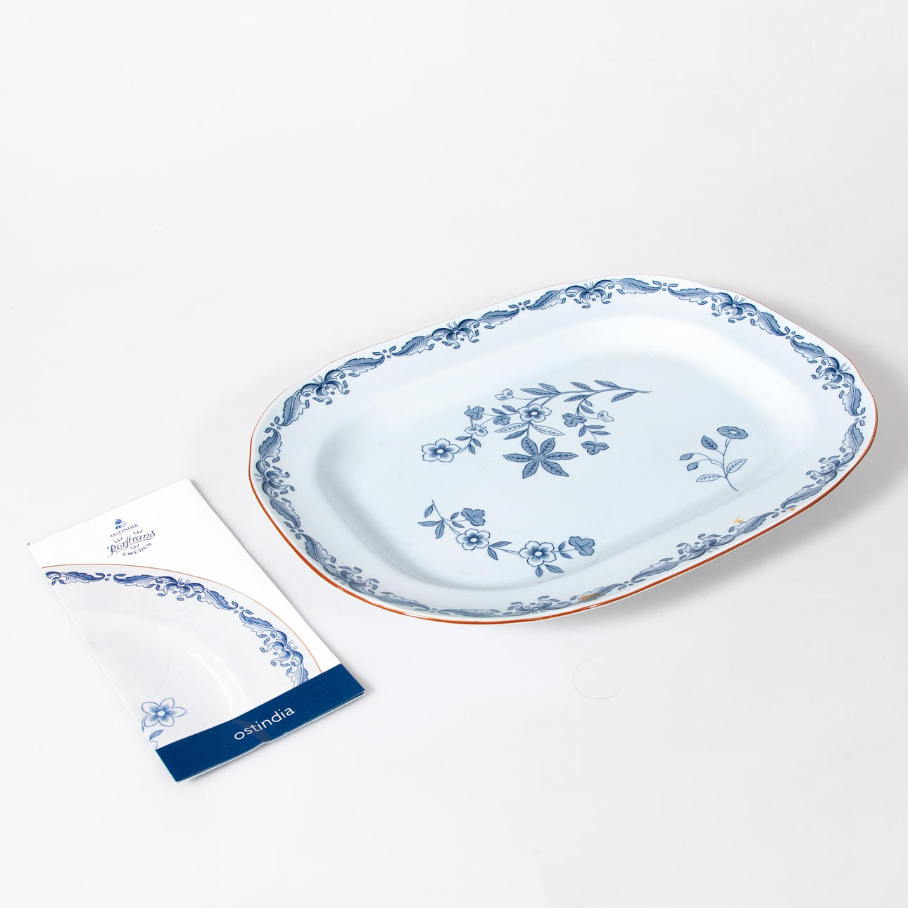 UPPLÄGGNINGSFAT, "Ostindia", Rörstrand.