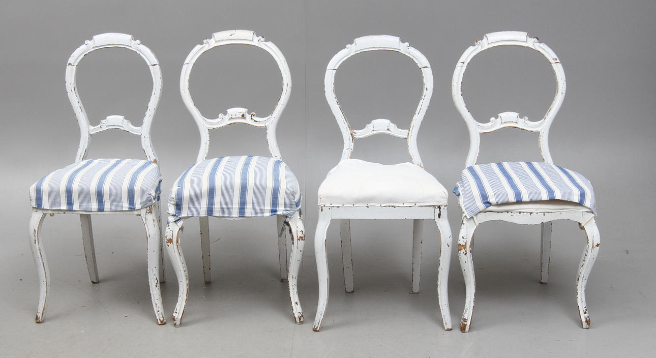 STOLAR, 4 st, nyrokoko, 1800-tal.