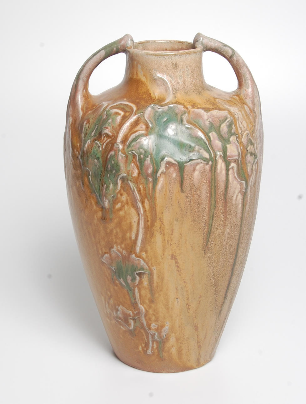 CHARLES GRÉBER. Frankrike, 1853-1935 , urna, keramik, 1900-talets början, signerad.