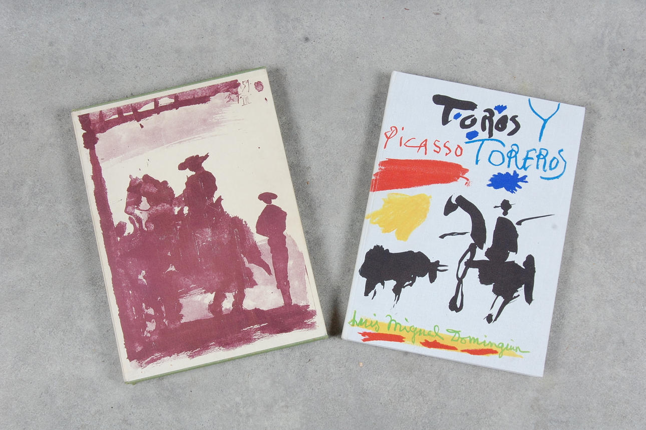 PABLO PICASSO. " Toros Y Toreros " Luis Miguel Dominguin och Georges Boudaille.
