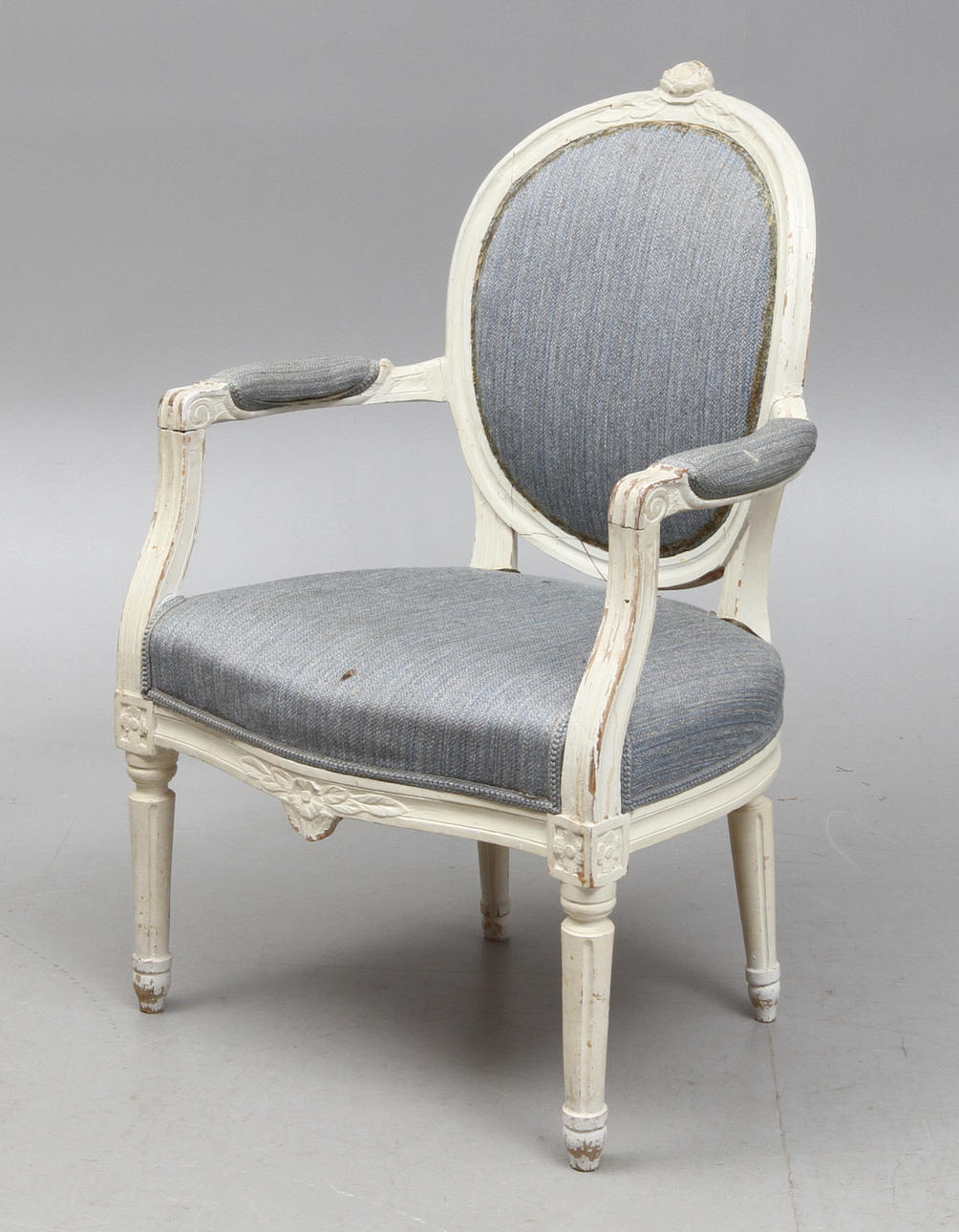 KARMSTOL, gustaviansk, 1700-talets slut.