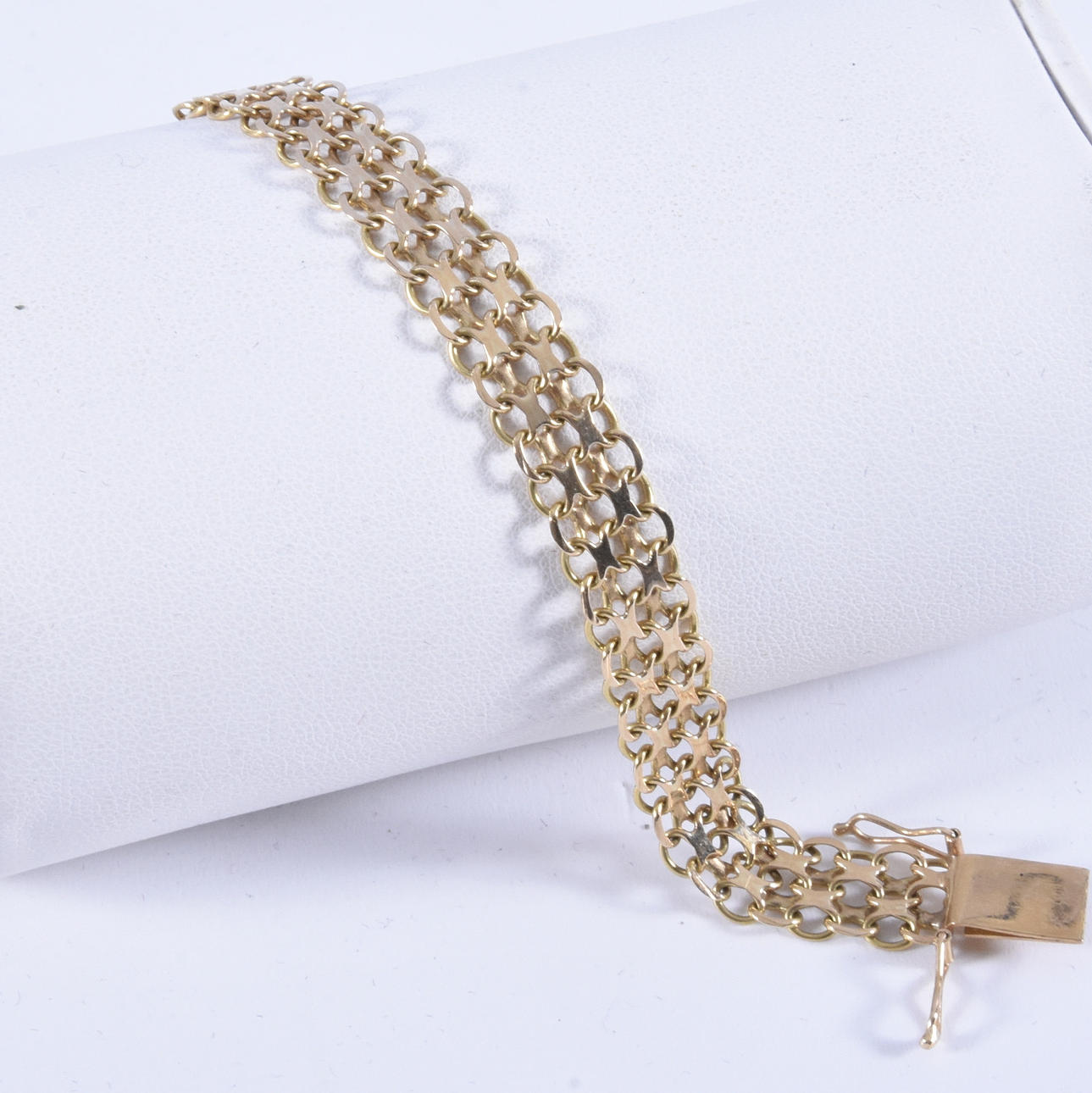 ARMBAND, X-Länk, 18K.