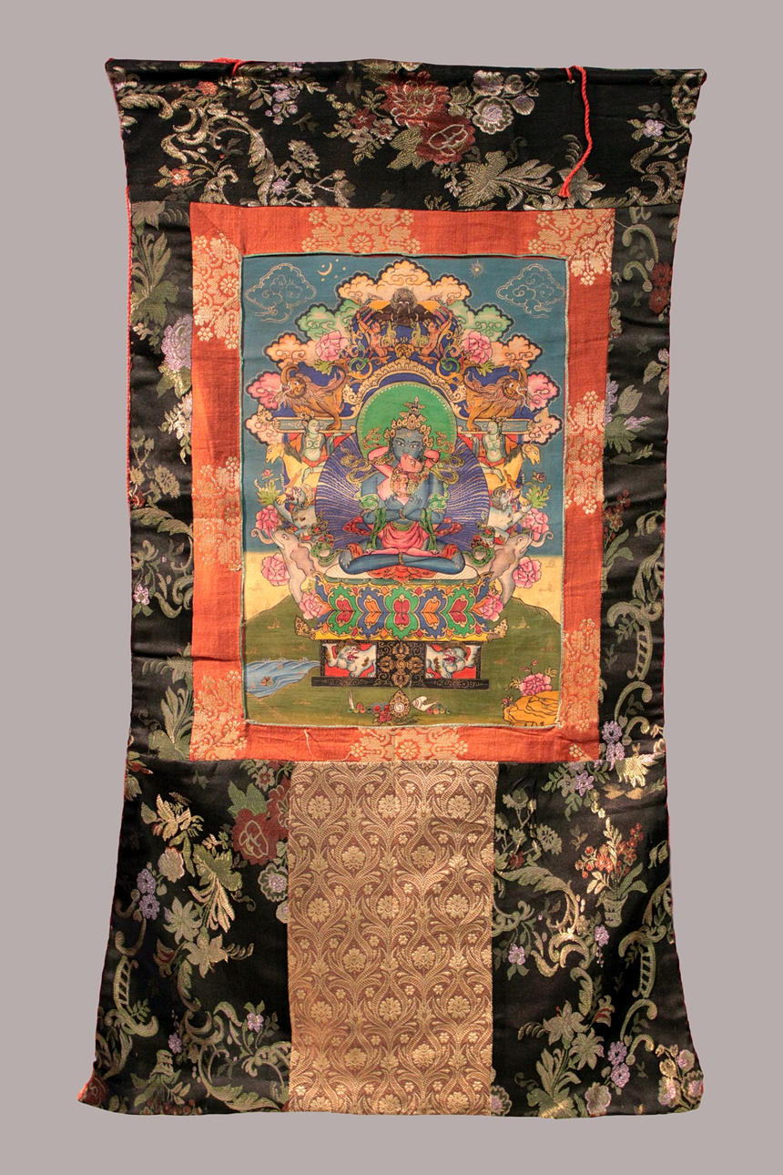 THANGKA, Indien, a tergo sig.