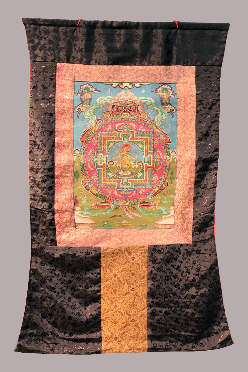 THANGKA, Indien, a tergo sig.