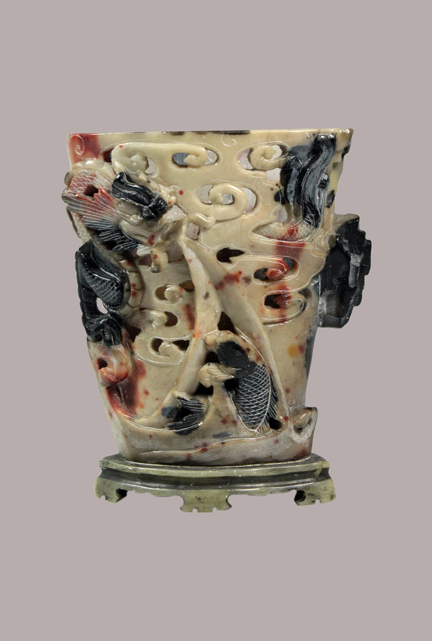 BORSTE KOPP. Kina, täljsten, qianlong.