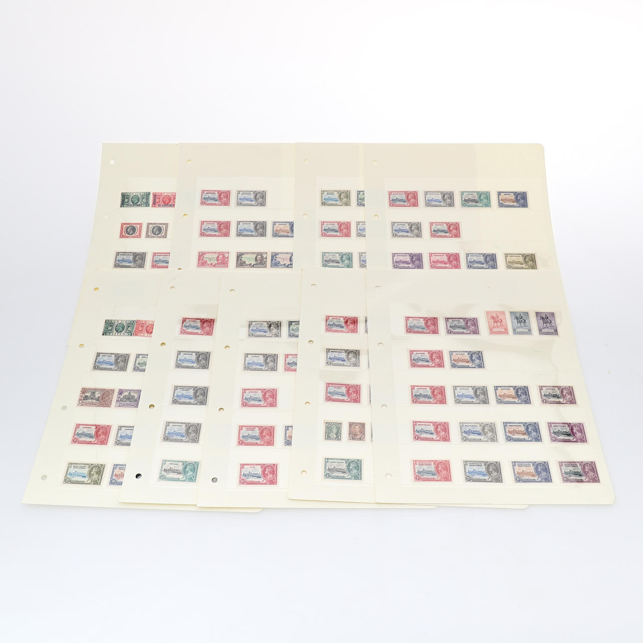 1935 KING GEORGE V SILVER JUBILEE OMNIBUS ISSUE.