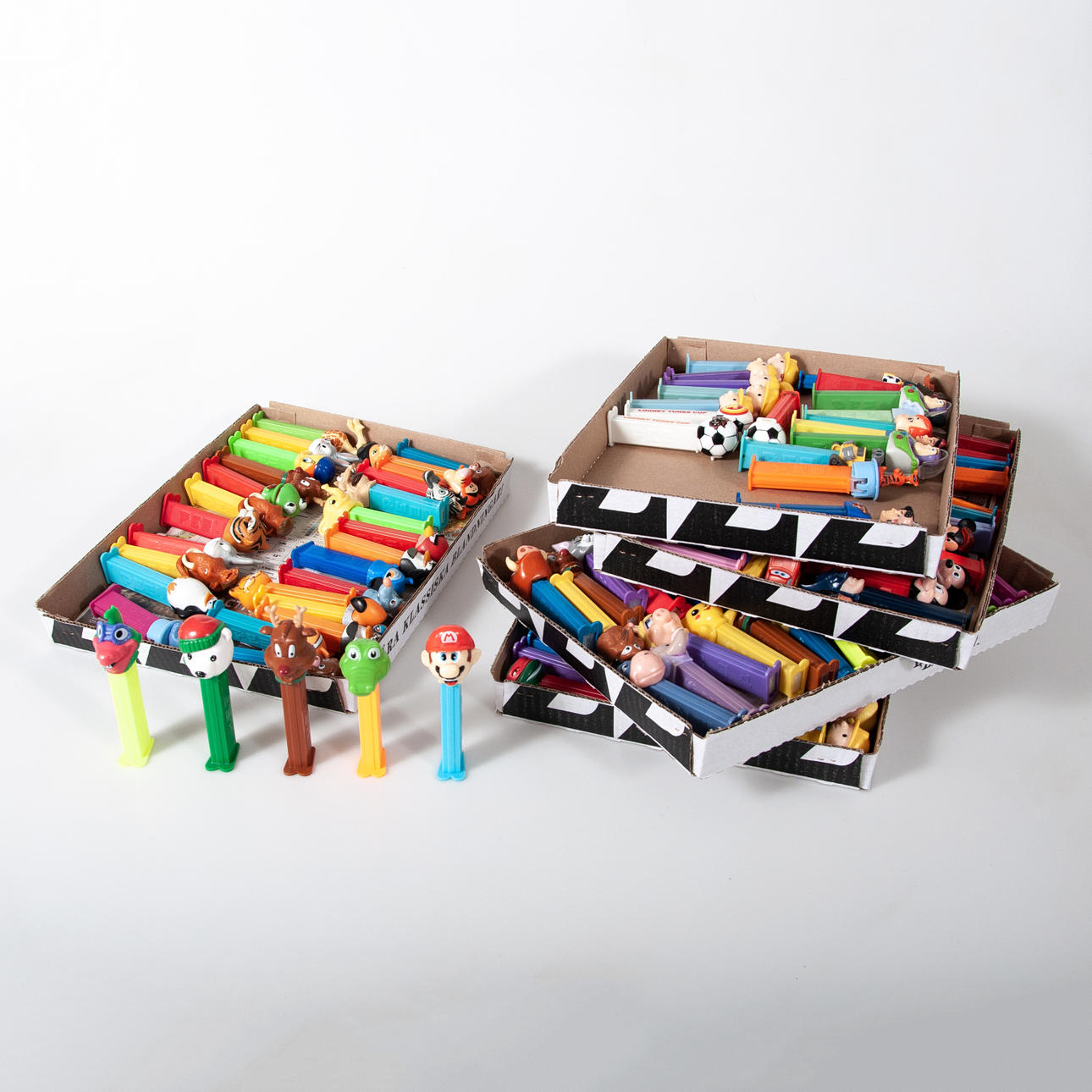 PEZ, samling, över 100 st.