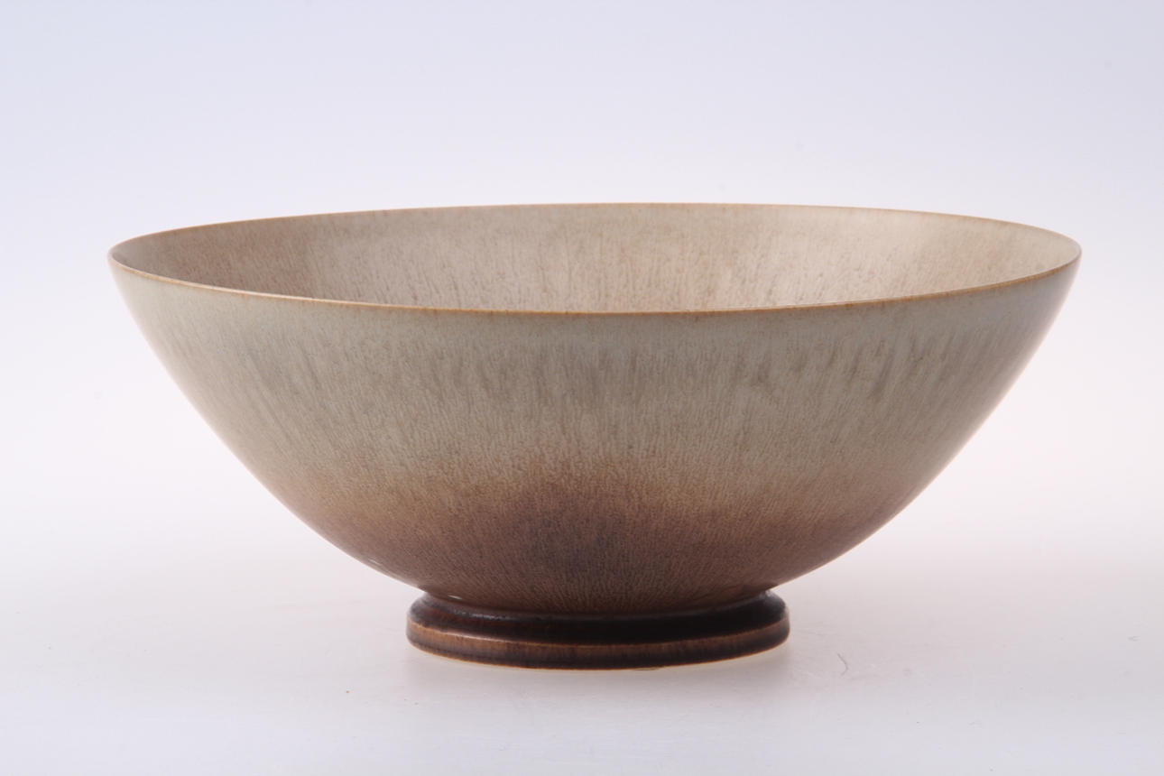 SKÅL, Harpälsglasyr, Sven Wejsfeldt, Gustavsberg, -81.