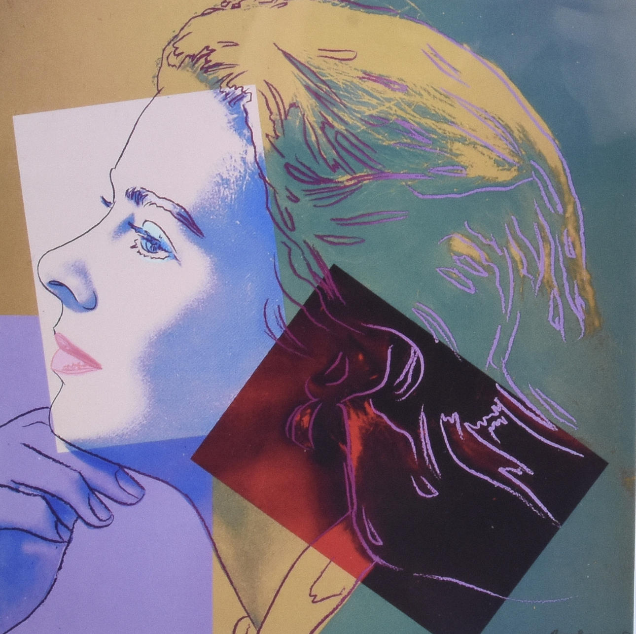 ANDY WARHOL. EFTER. Offsettryck.