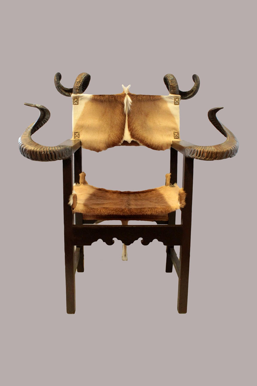 GERNOT RASENBERGER. stol, barrved, Spanien 1800- och 1900-tal århundrade.