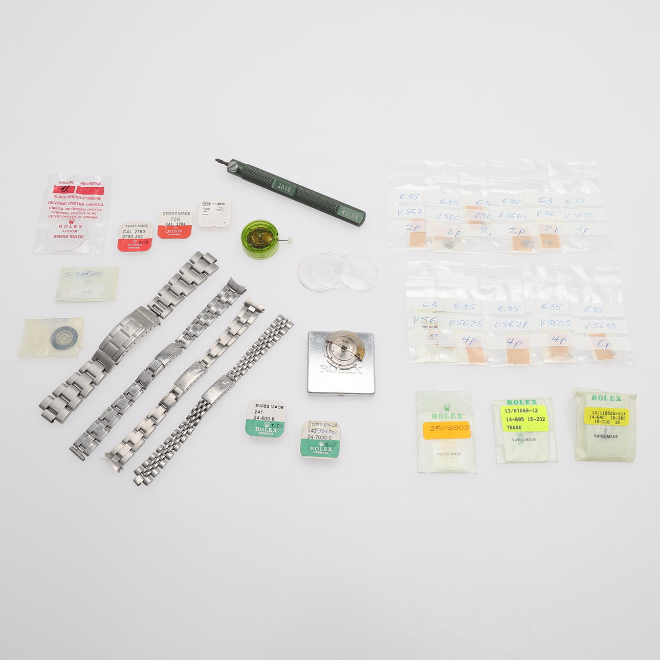 ROLEX Y TUDOR, REPUESTOS Y ACCESORIOS.