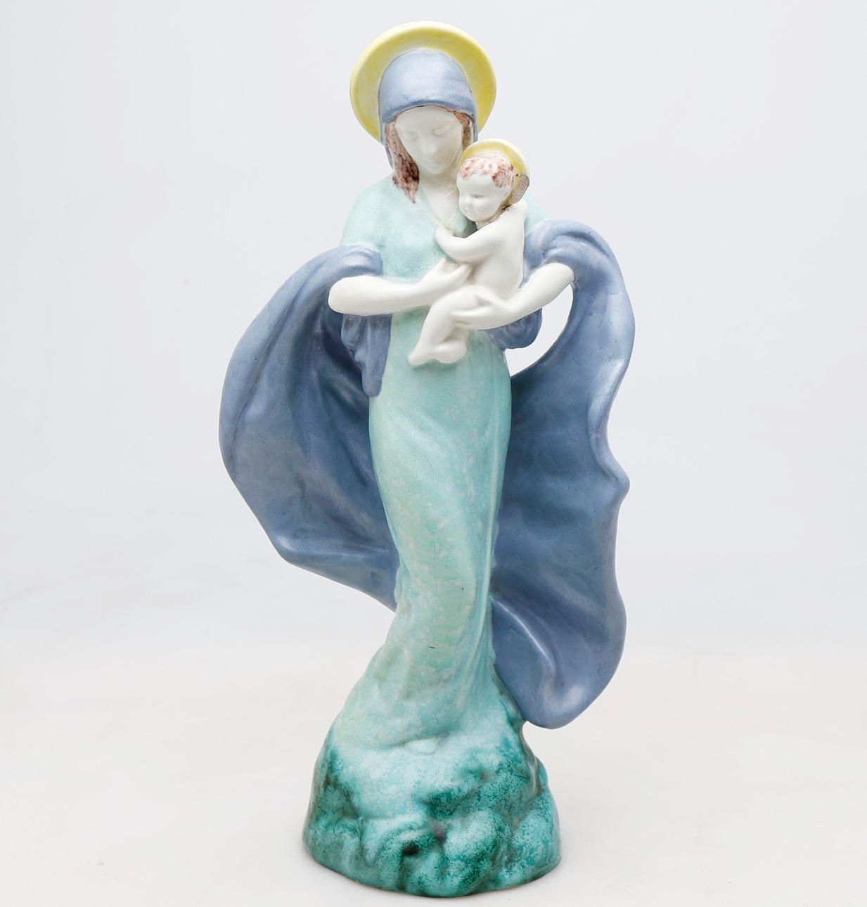 HERMANN HEINDL. Madonna and Child.