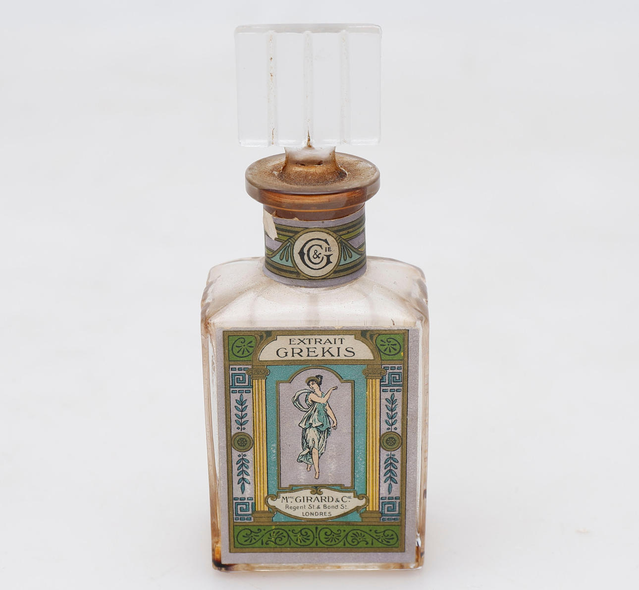 "Grekis" by Mme. Girard, perfume bottle, first third of the 20th Century.