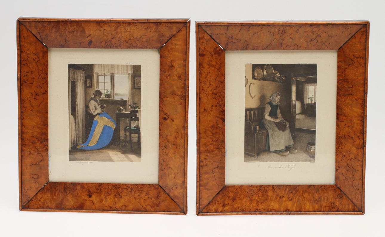 RAMAR, 2 st, björkrot, 18/1900-tal.