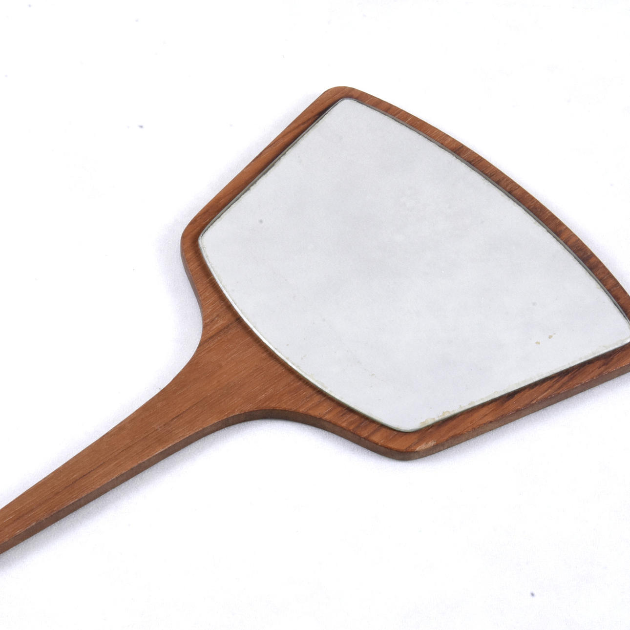HANDSPEGEL, teak, 1950/60-tal.