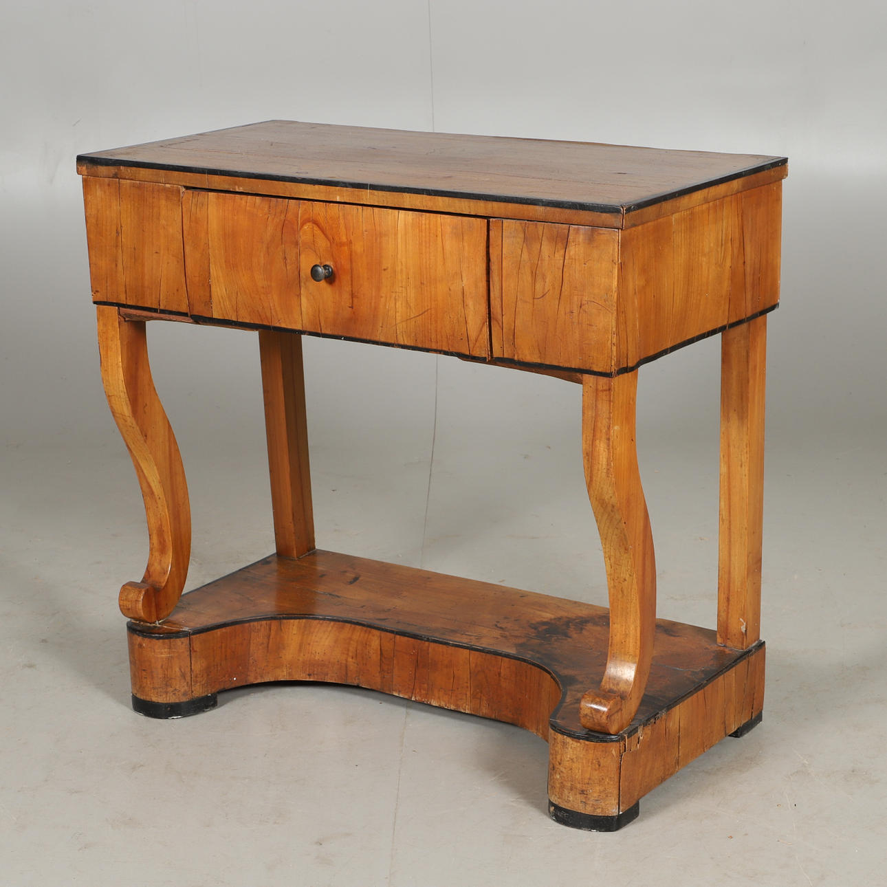 CONSOLE TABLE, mahogany, empire, 19th century.