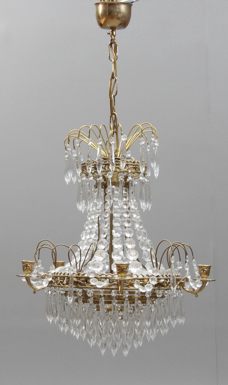 LJUSKRONA, empirestil, 1900-tal.