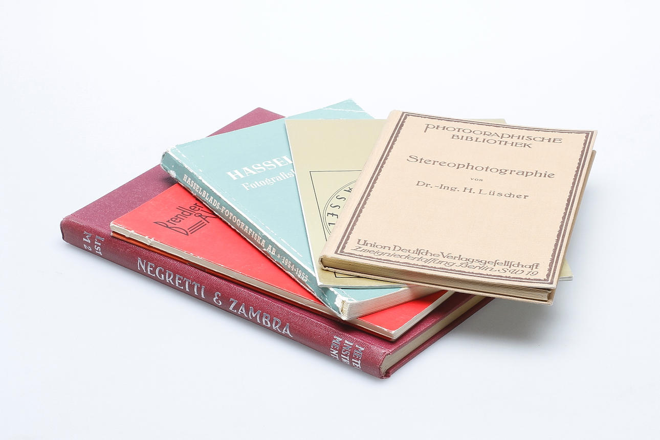 FOTOLITTERATUR, 6 delar, bl.a. Hasselblad.