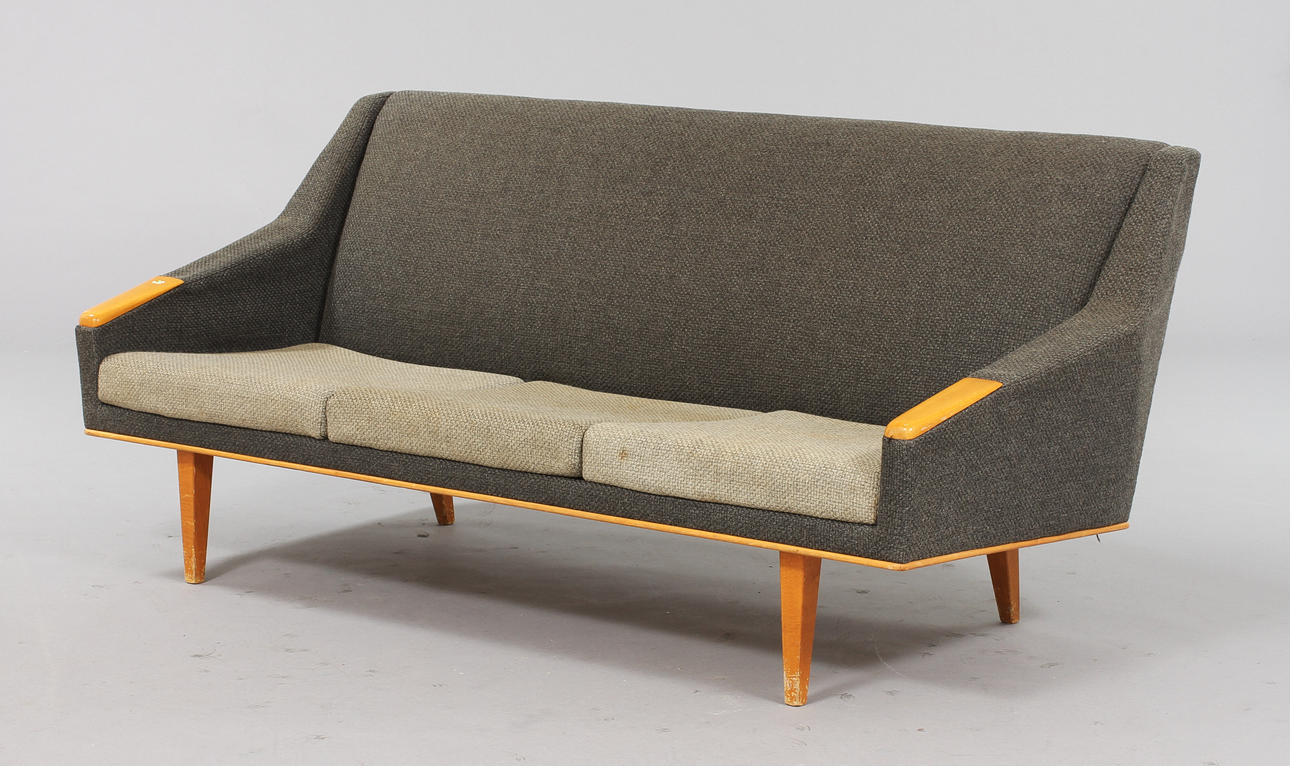 SOFFA samt FÅTÖLJ, S M Wincrants möbelindustri, Skövde, 1960-tal.