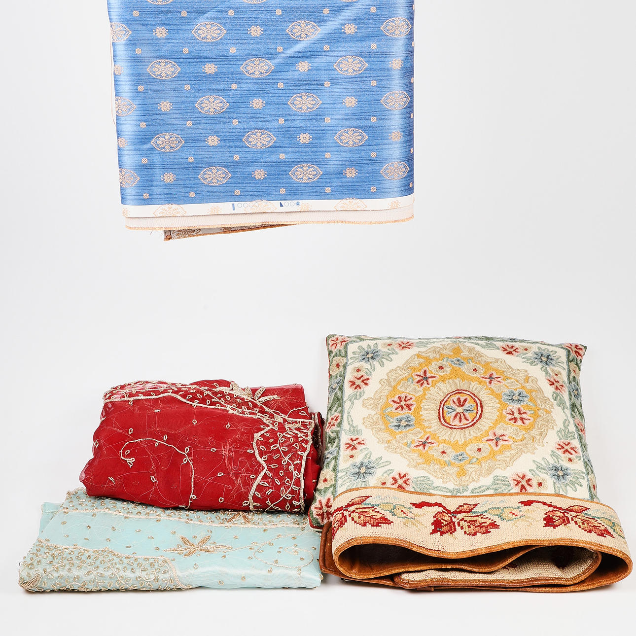 DUKAR; KUDDAR M. M,5 stycken, textil, 1900-tal.