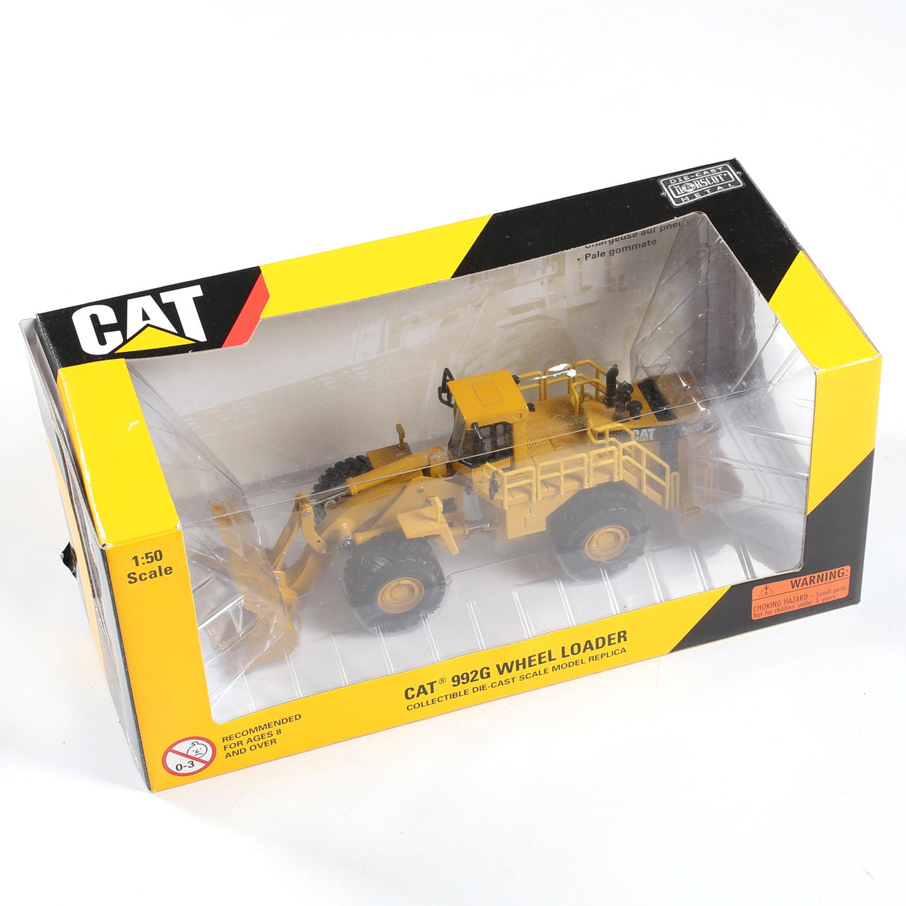 MODELBIL, Cat 992G Hjullæsser, Norscot, skala 1:50.