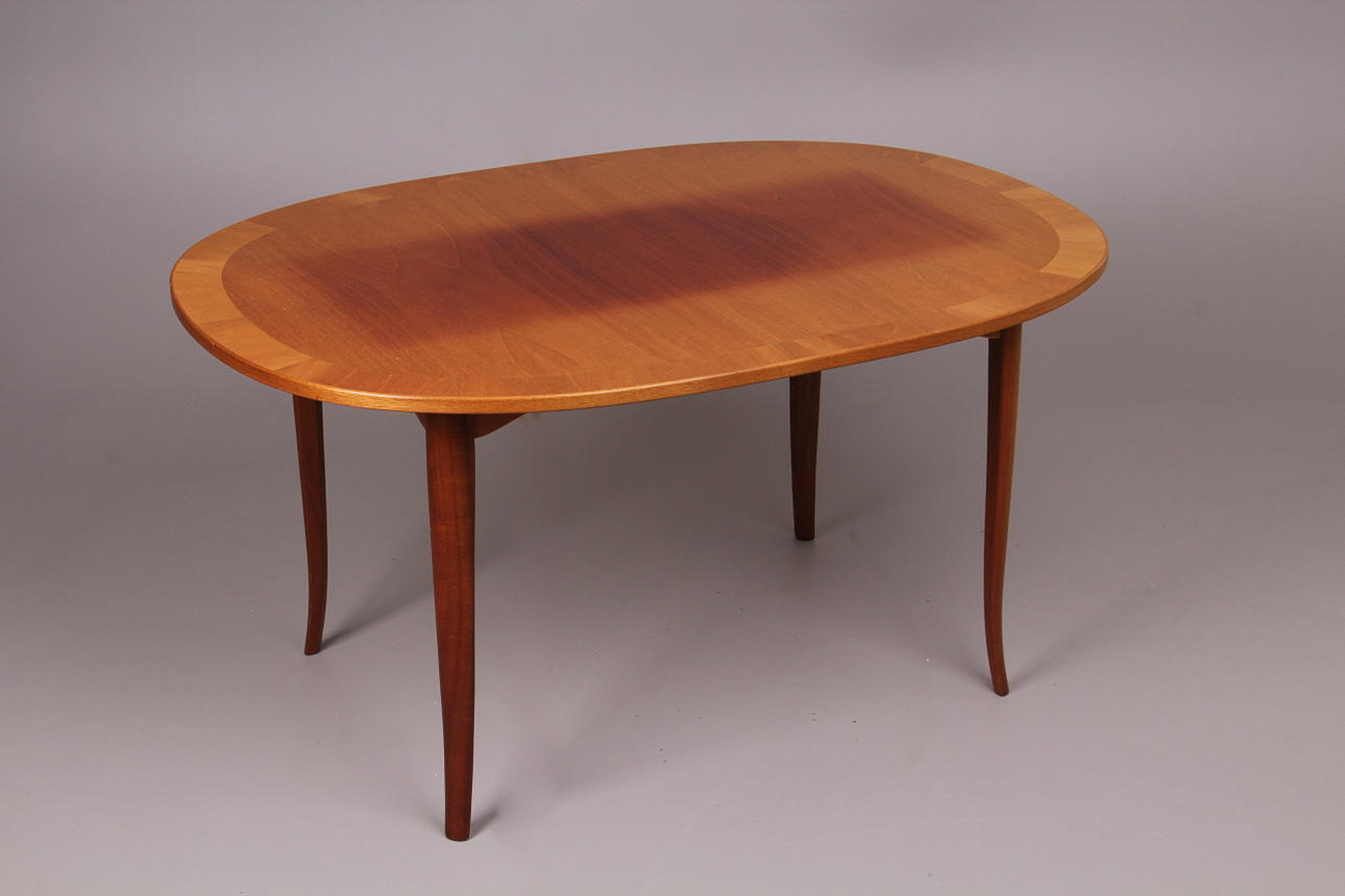 SOFFBORD, "Ovalen", Carl Malmsten, brickmärkt.