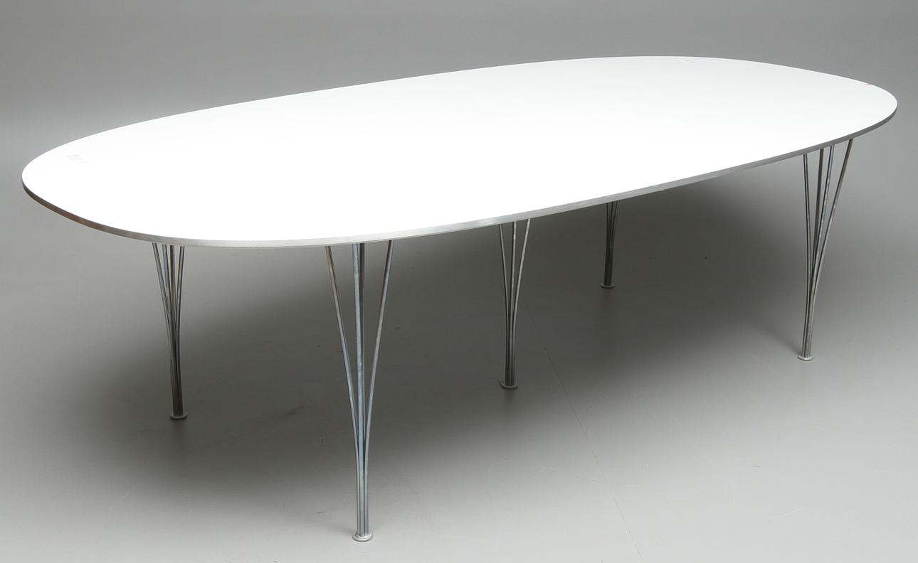 BORD, Superellips, Design Bruno Mathsson och Piet Hein, för Fritz Hanzen Danmark.