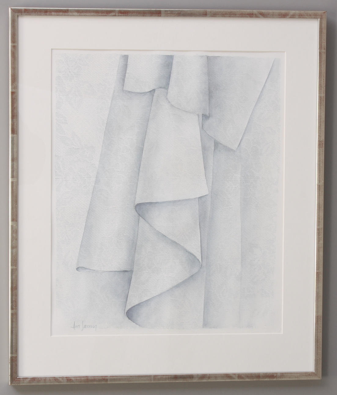 ANN JANSSON. Blandteknik, signerad.