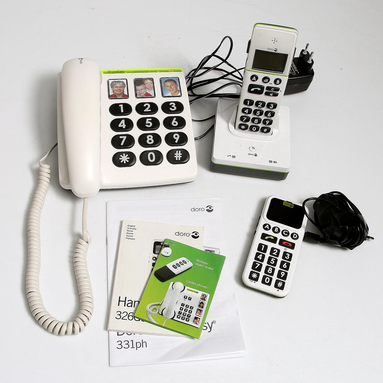 TELÉFONOS, para invidentes, DORO.