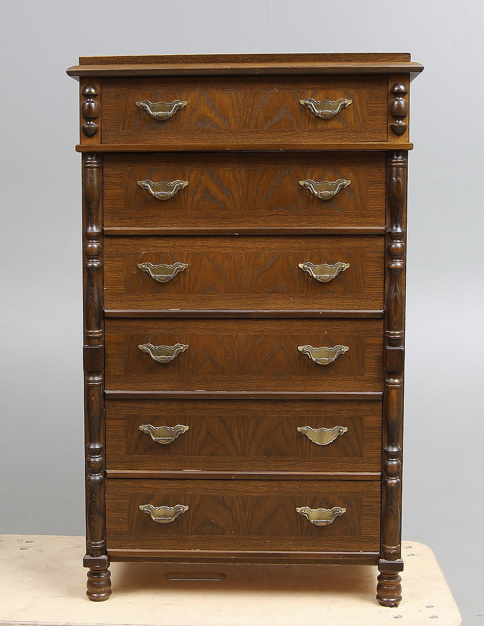 BYRÅ 6-lådig sent 1900-tal.