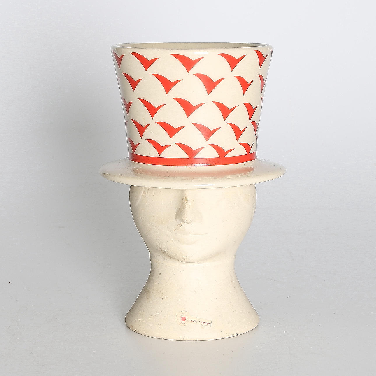 FIGUR/ VAS, Lisa Larson, Höganös.