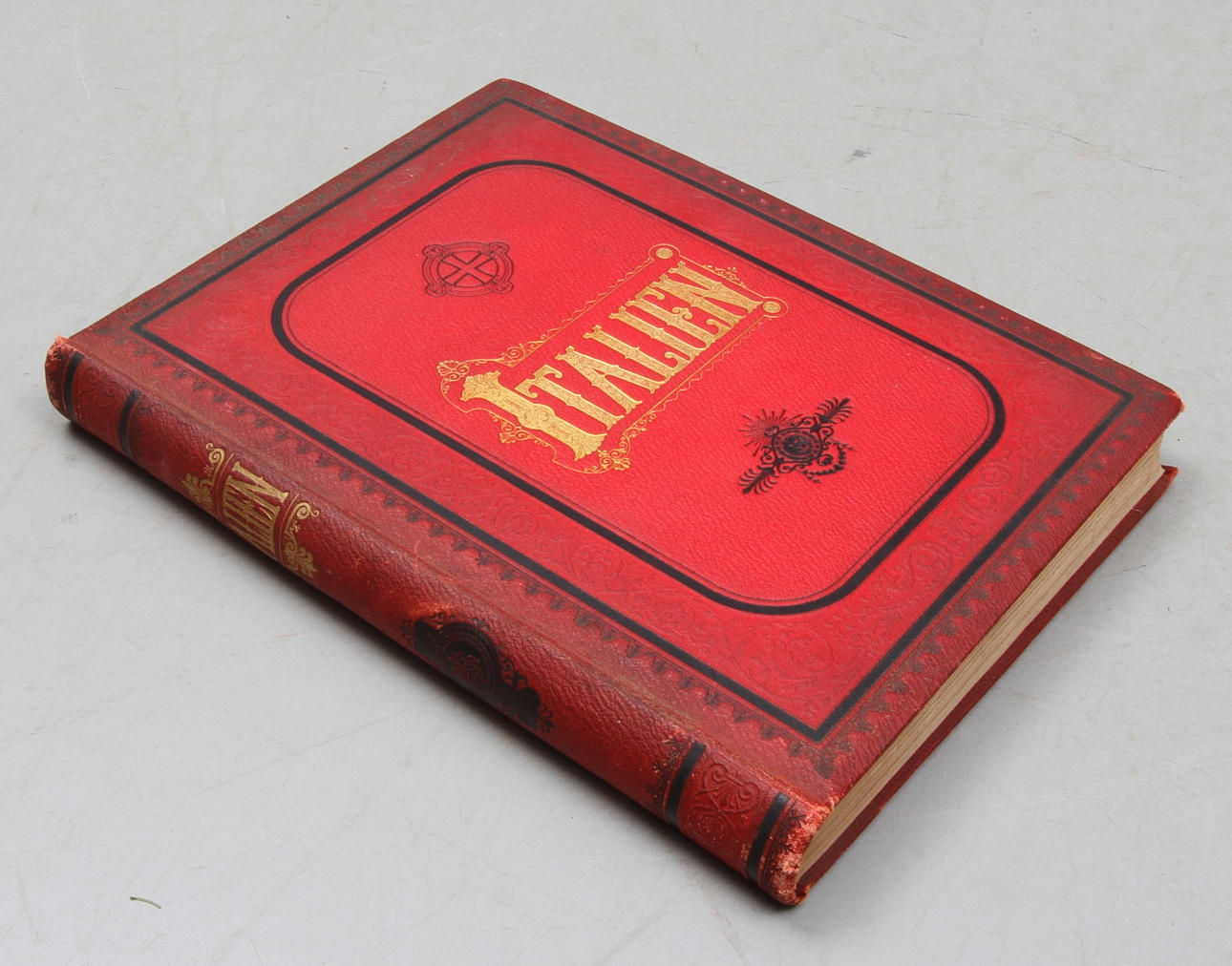 BOK, "Italien, En vandring från Alperna till Aetna", P. A. Norstedt & Söners Förlag, Stockholm 1877.