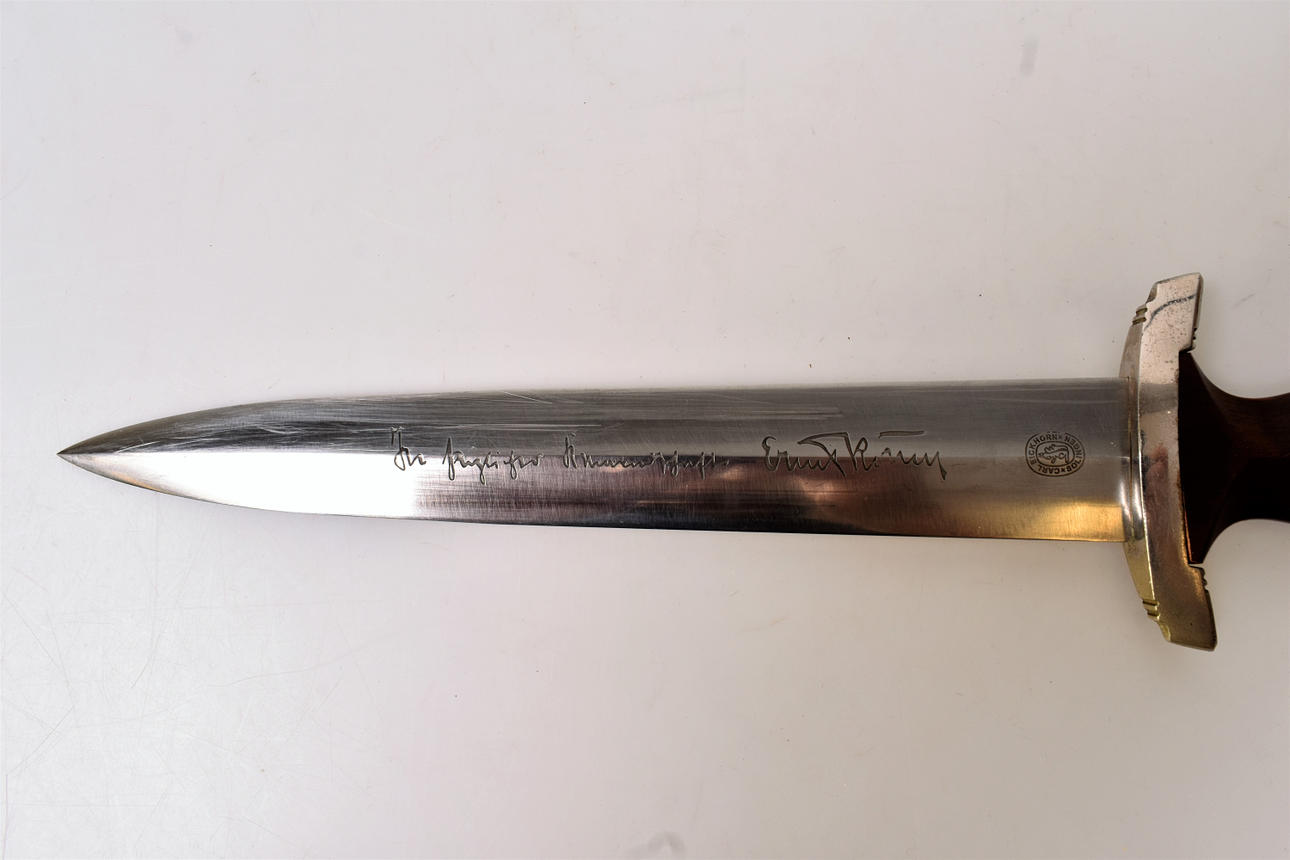 SA DAGGER, Germany WW2, Eichorn Full Röhm Script. Weapons & Militaria ...