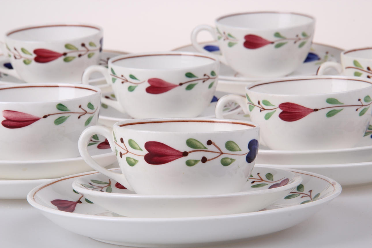 KAFFESERVIS, 51 delar, Ranka, Gustavsberg.